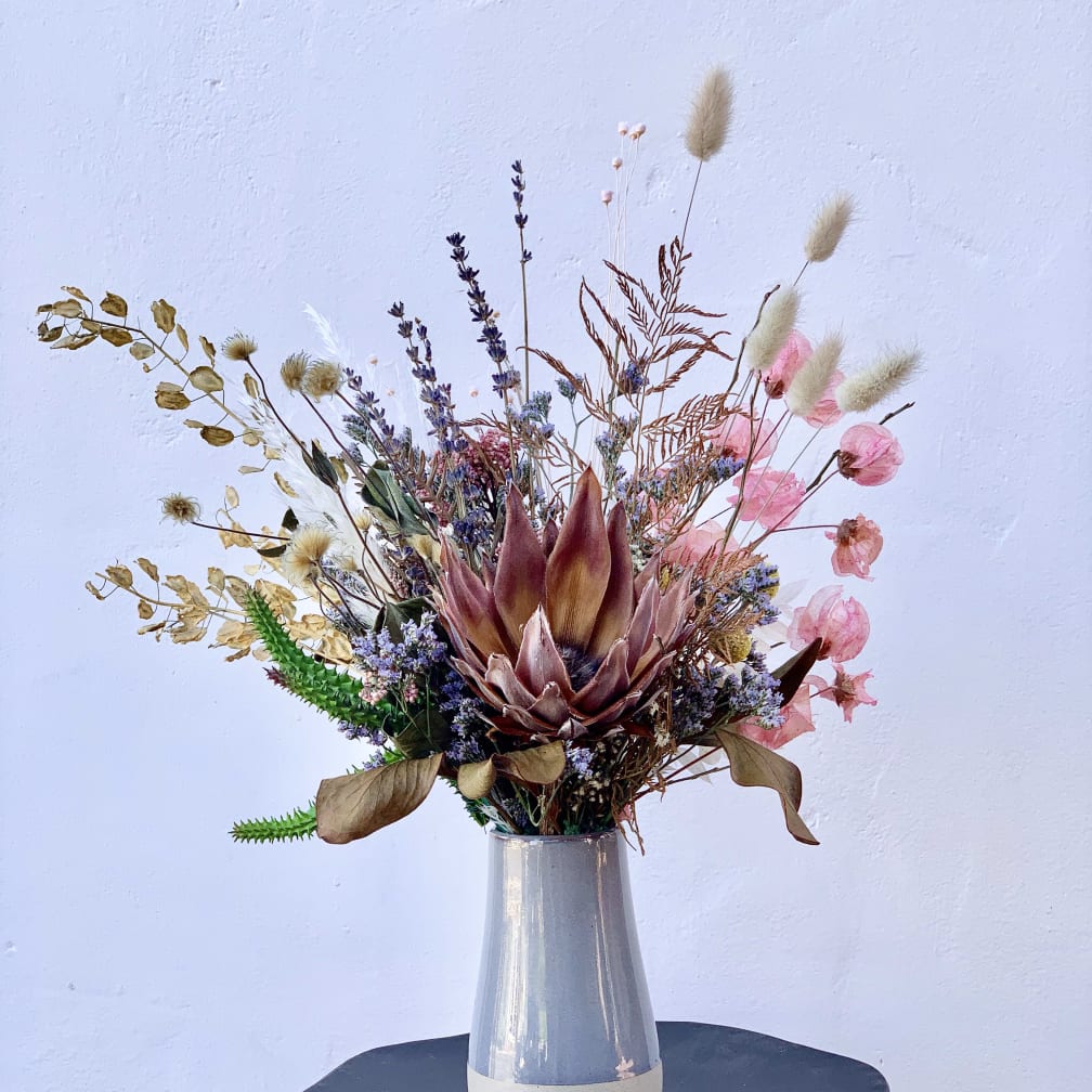 $100 Dried Forever Arrangement