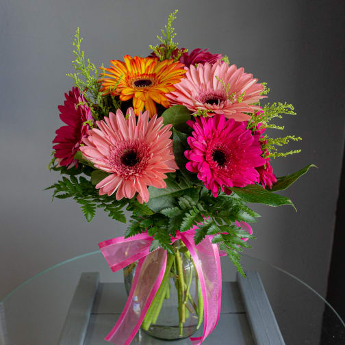 Orange Florist Flower Delivery By The Dizzy Daisy