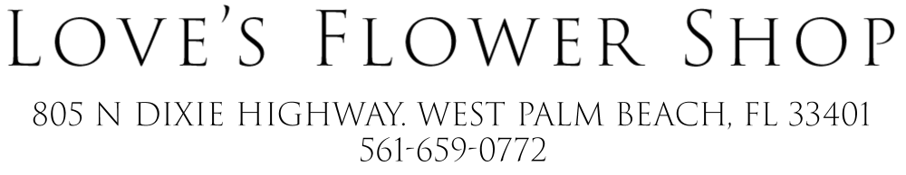 Love's Flower Shop - West Palm Beach, FL florist