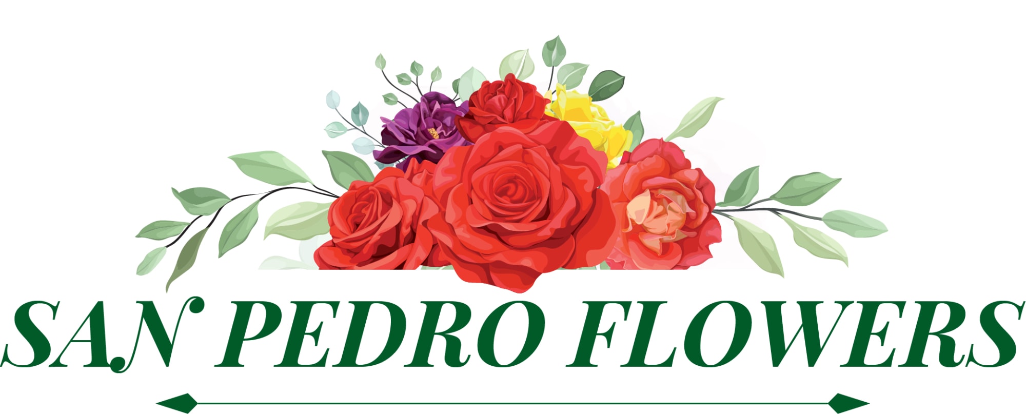 San Pedro Flowers logo