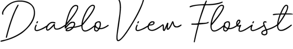 Diablo View Florist Logo