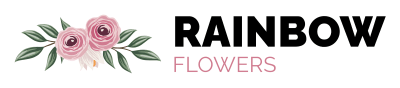 Rainbow Flowers Logo