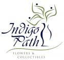 Indigo Path Flowers Logo
