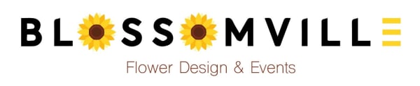 Blossomville Flower Design & Events Logo