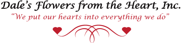 Dales Flowers from the Heart Logo