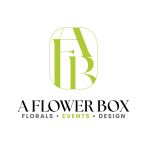A FLOWER BOX EVENTS & FLORALS Logo