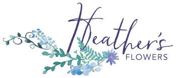 Heathers Flowers Logo