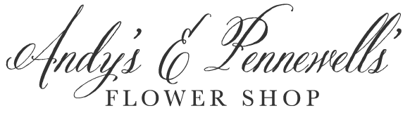 Andy's and Pennewell's Flower Shop Logo