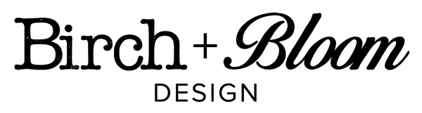 Birch + Bloom Design Logo