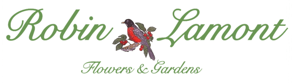 Robin Lamont Flowers & Gardens Logo