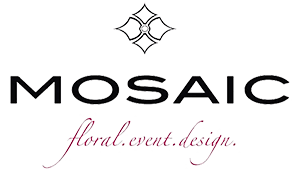 Mosaic Floral Event Design Logo