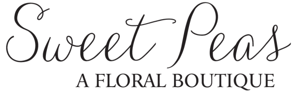 Sweet Peas Floral Logo