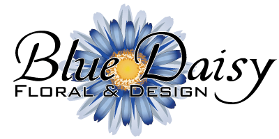 BLUE DAISY FLORAL & DESIGN Logo