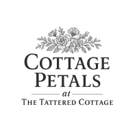 Cottage Petals at The Tattered Cottage Logo