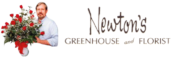 Newton's Greenhouse and Florist Logo