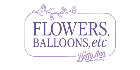 Flowers, Balloons, Etc Logo