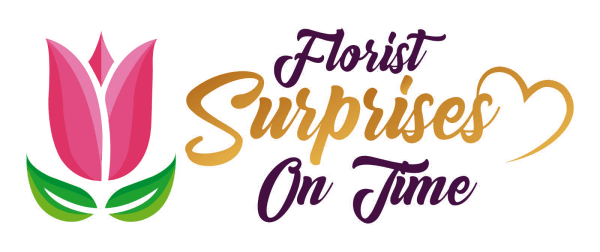 Florist Surprises On Time Logo