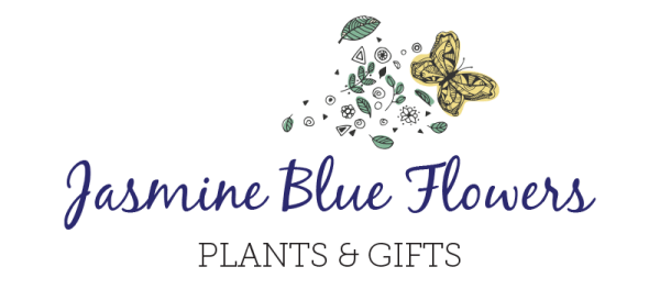 Jasmine Blue Flowers Plants & Gifts Logo