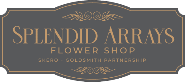 Splendid Arrays Flower Shop Logo