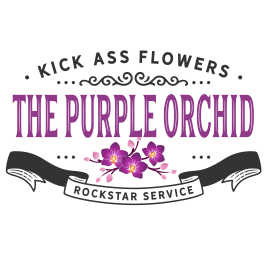 The Purple Orchid  Logo