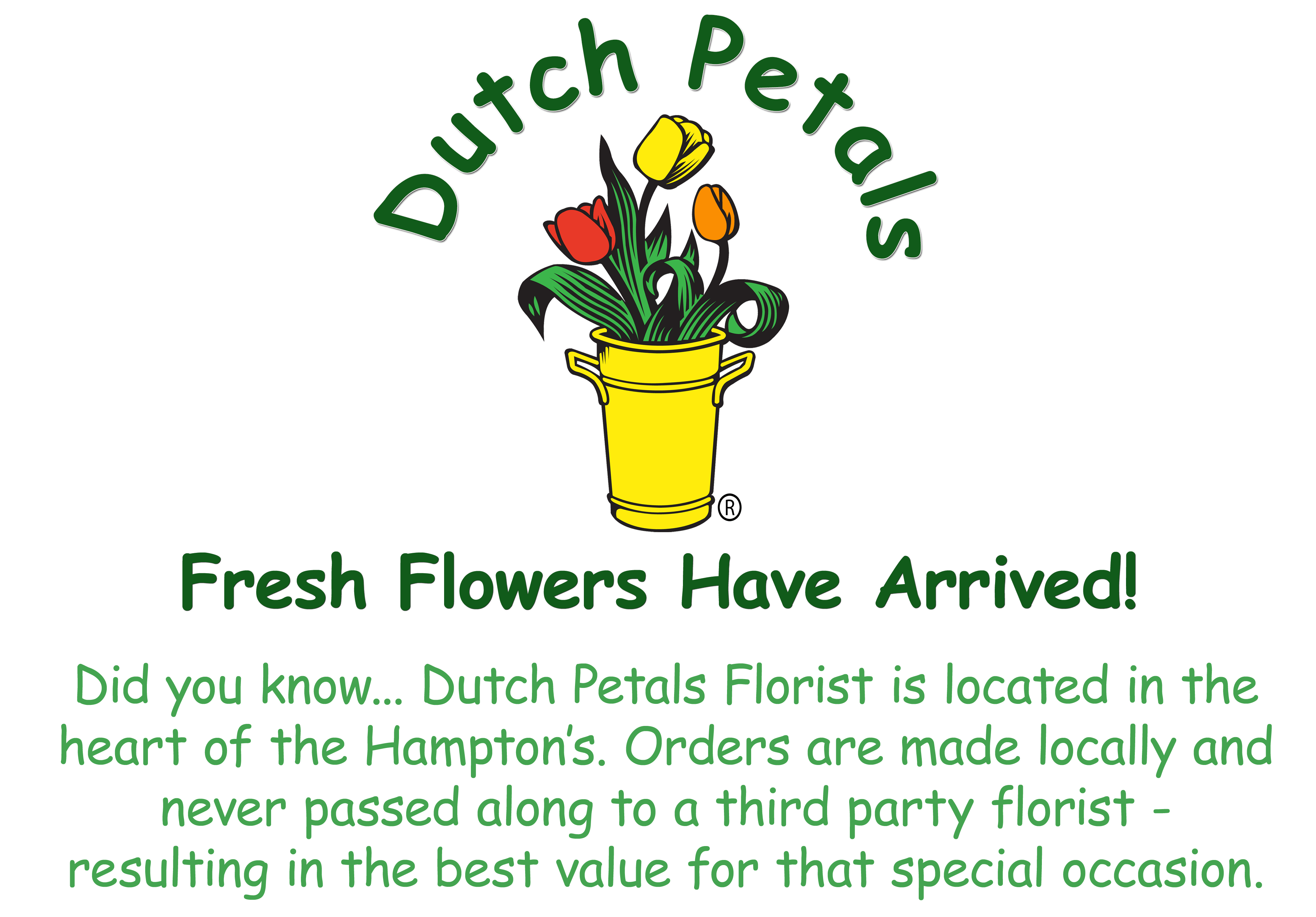 Southampton Florist Flower Delivery By Dutch Petals Inc