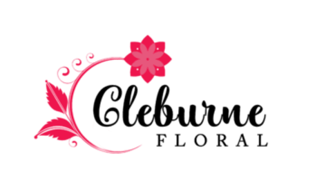 Cleburne Floral Logo
