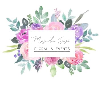 Magnolia Sage Floral Events Logo