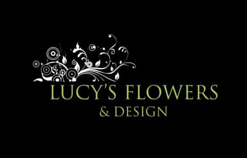 Lucy's Flowers & Design Logo