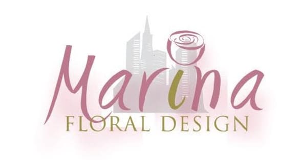 Marina Floral Design Logo