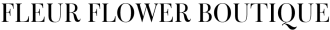 Fleur Flower Boutique Logo