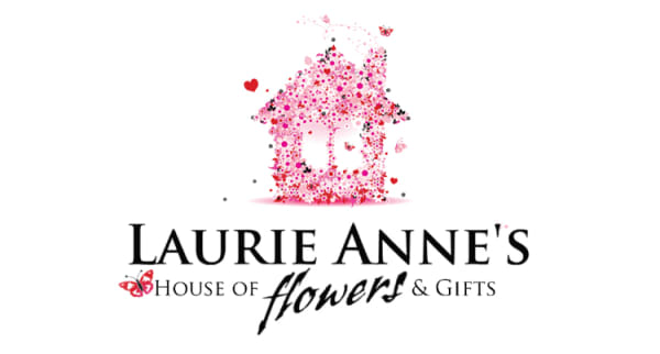 Laurie Anne's House of Flowers Logo