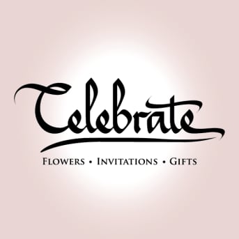 Celebrate Flowers and Invitations Logo