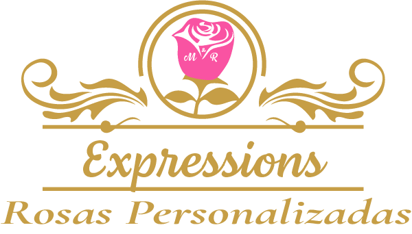 M&R Expressions Rosas Personalizadas Logo