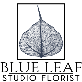 Blue Leaf Studio Florist Logo