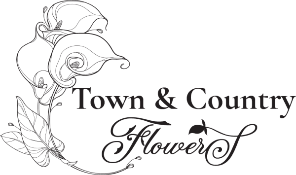 Town And Country Flower Shop Logo