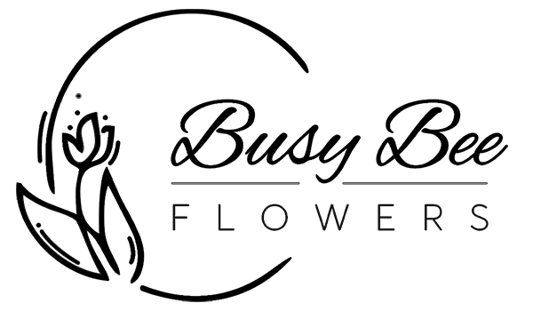 Busy Bee Flowers Logo