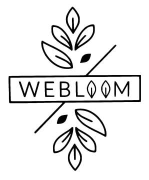 WeBloom Floral Boutique Logo