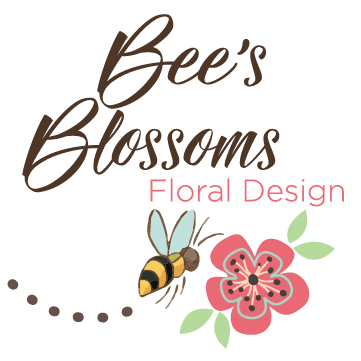Bee’s Blossoms Floral Design Logo