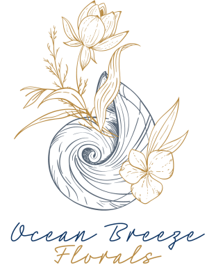 Ocean Breeze Florals Logo