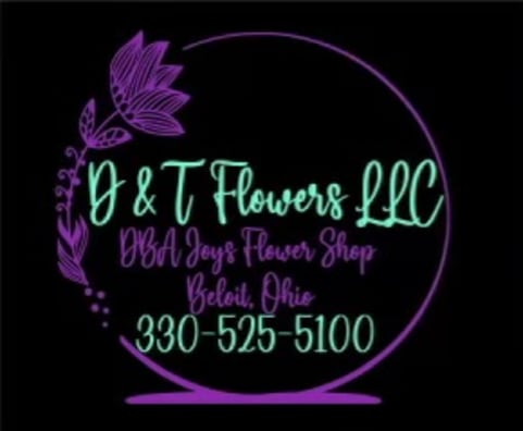 D & T Flowers LLC Logo