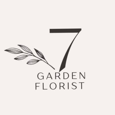 7 Garden Florist Logo