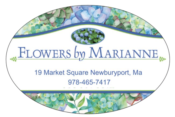 Flowers By Marianne Newburyport Logo