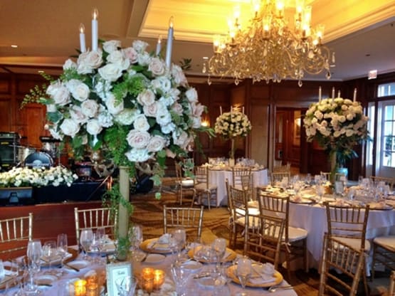Elegant White and Creme Wedding