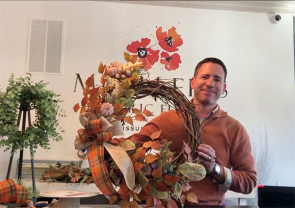 Create the perfect Fall wreath with Narcissus Floral