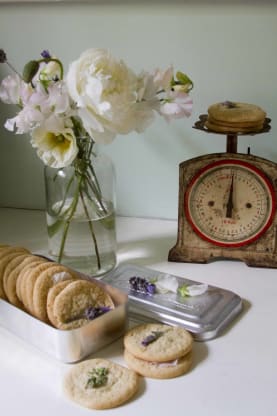 Flower cookies