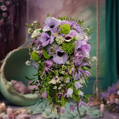 spring bridal bouquet