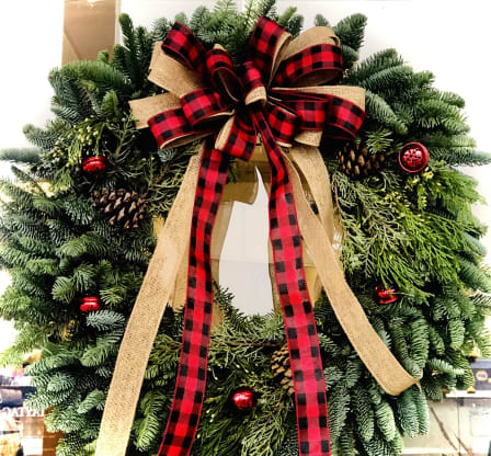 Holiday Fresh Wreaths Tacoma Flower Shop 