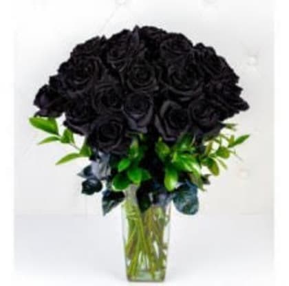 Black Roses Tacoma Local Florist 