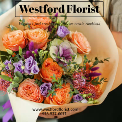 Get $5 off on your next order from Westford Florist