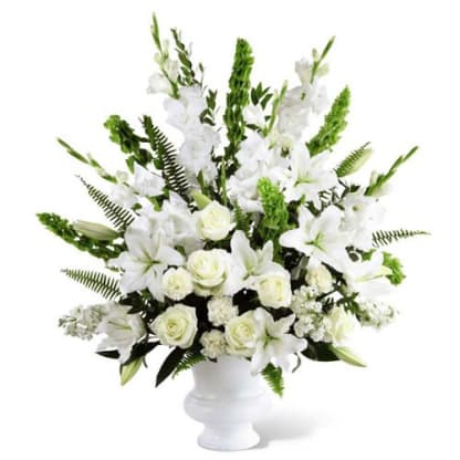 In Loving Memory.  Sending flowers to a service ..